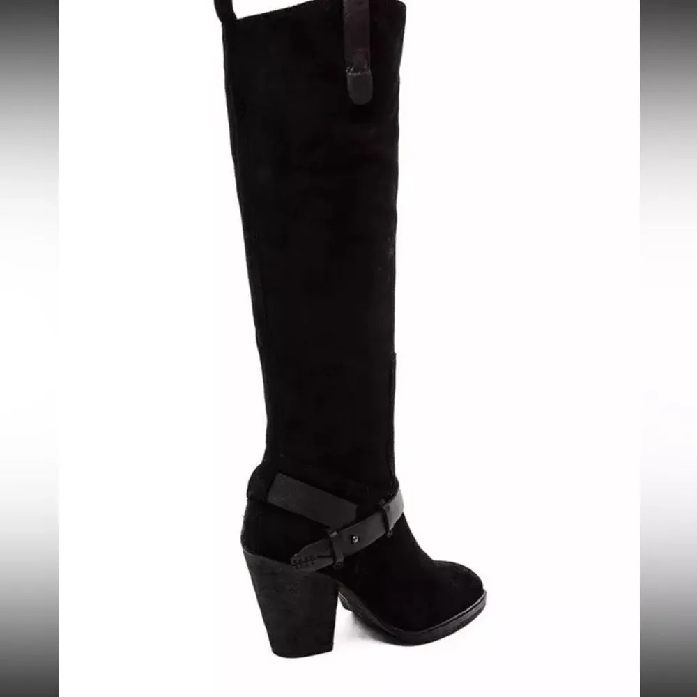 Dolce Vita | Womens Black Suede Hawthorn Boot | Size: 6.5 NEW - Picture 3 of 6